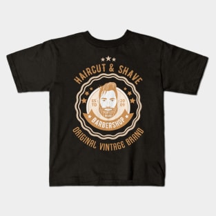 Haircut and shave Kids T-Shirt